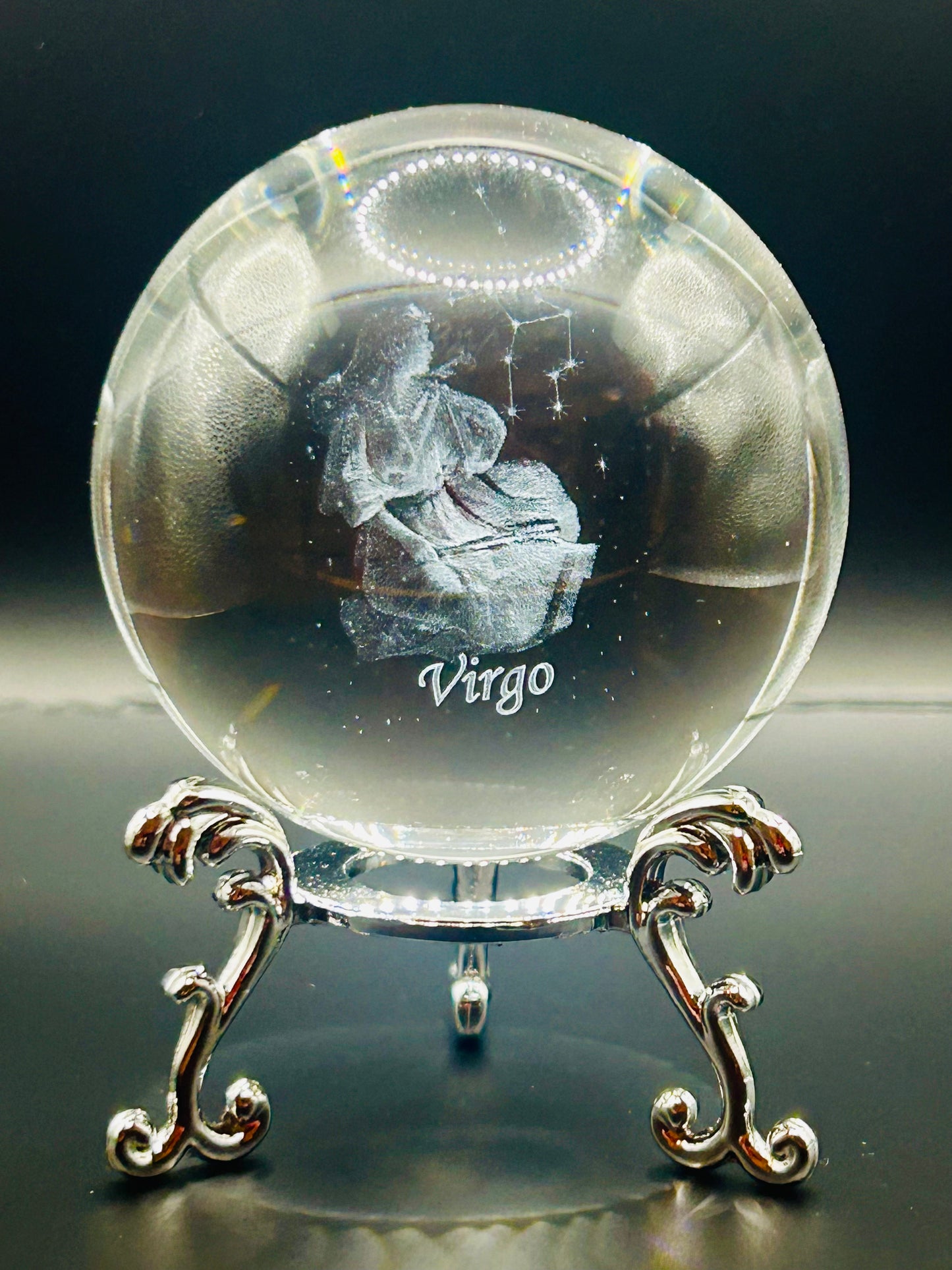 Virgo - Zodiac Crystal Ball Home Decoration