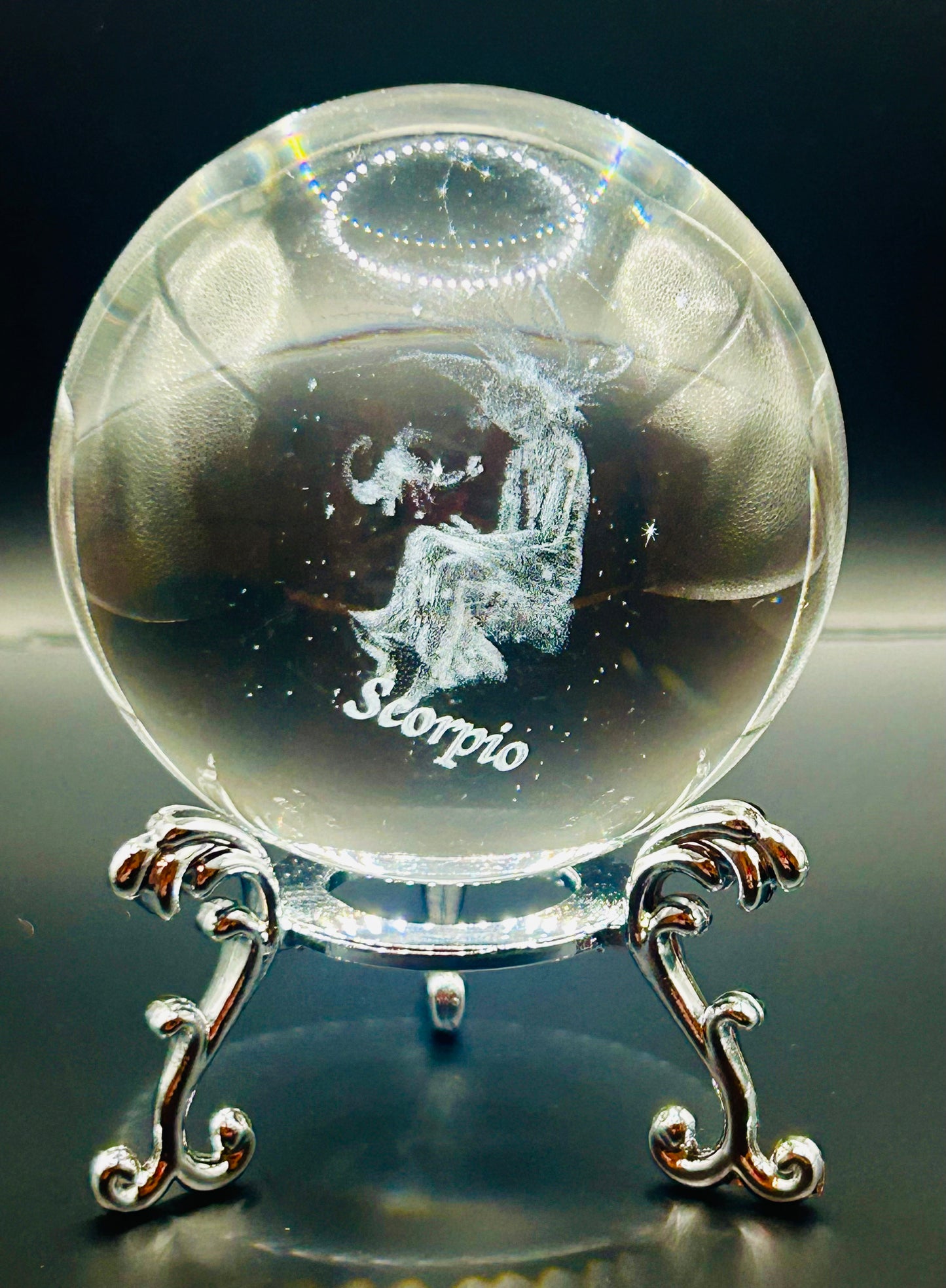 Scorpio - Zodiac Crystal Ball Home Decoration